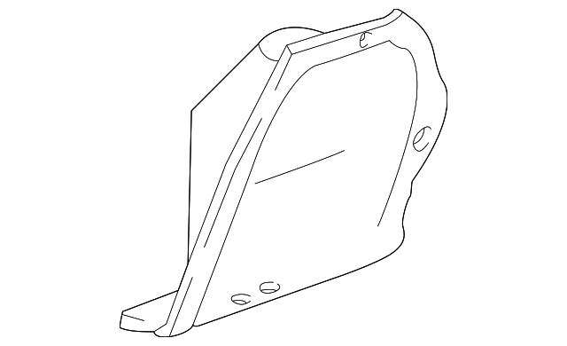 6C2Z-5A306-L Деталь SPRING HOUSING, LEFT