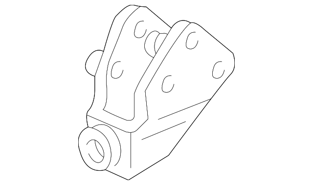 4C2Z-3B095-AA Деталь RADIUS ARM BRACKET, RIGHT