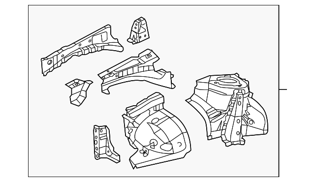 53701-75020 Деталь APRON ASSY, RIGHT