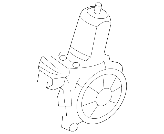 807301LE0B Деталь WINDOW MOTOR, RIGHT