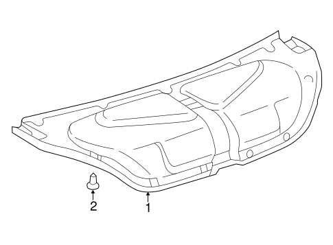 Solara INTERIOR TRIM - TRUNK