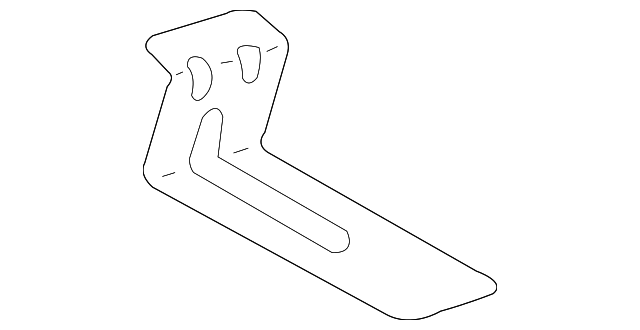 220-924-01-28 Деталь COVER BRACKET, LEFT