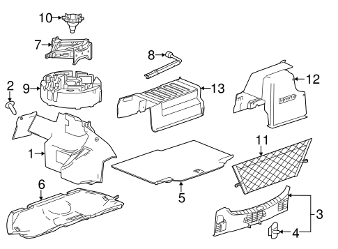 LaCrosse INTERIOR TRIM - REAR BODY 4