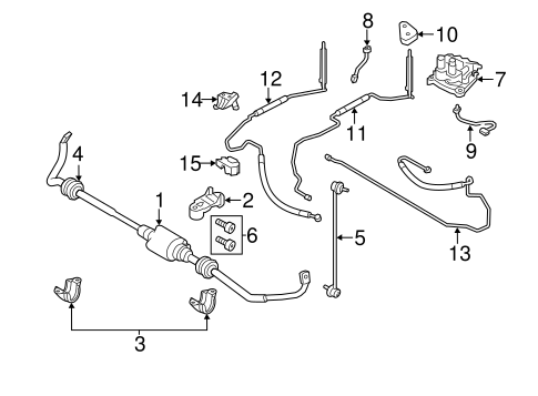 640i Gran Coupe STABILIZER BAR & COMPONENTS 4
