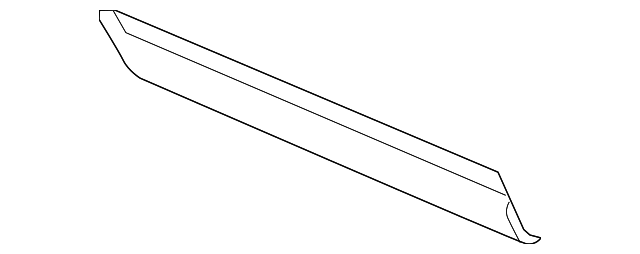 BB5Z-7820879-AA Деталь LOWER MOLDING, LEFT