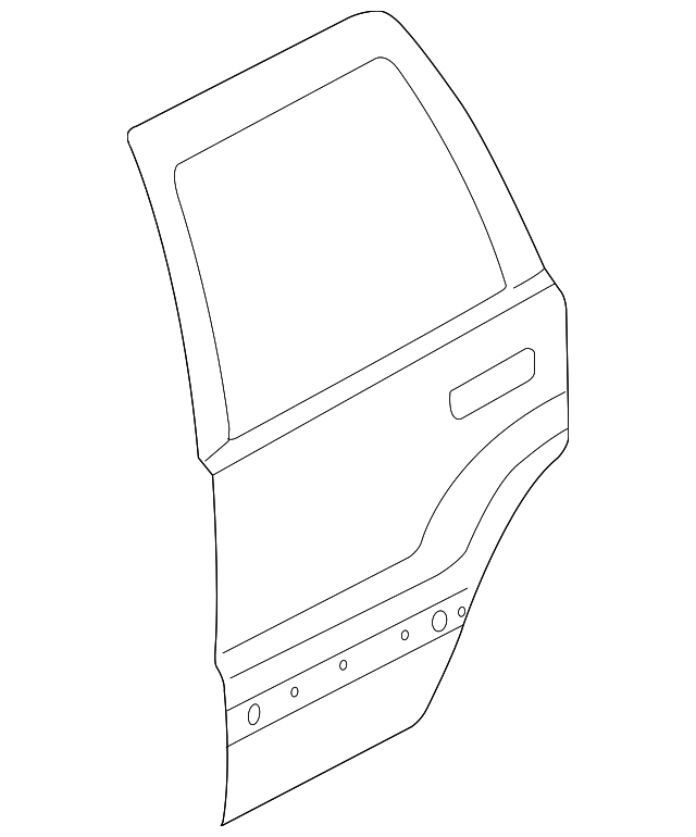 55369589AF Деталь OUTER PANEL, LEFT