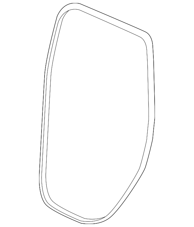 55399255AE Деталь BODY W'STRIP, LEFT