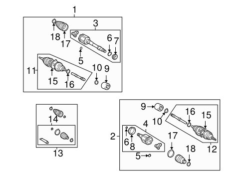 Highlander DRIVE AXLES