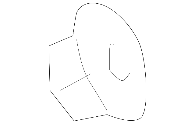 90080-18071 Деталь MIRROR ASSY NUT, RIGHT
