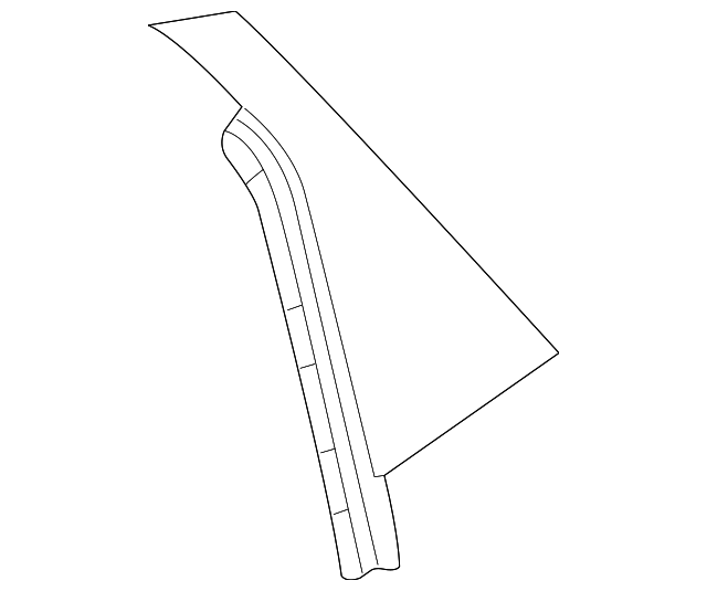 68144239AA Деталь APPLIQUE, LEFT