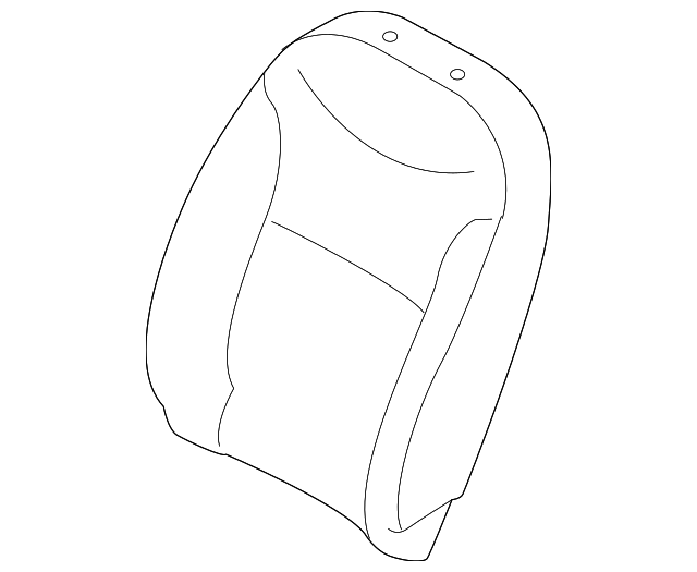 88350-B2130 Деталь SEAT BACK PAD, LEFT