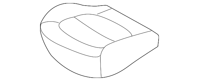 88160-B2010KE6 Деталь CUSHION COVER, LEFT