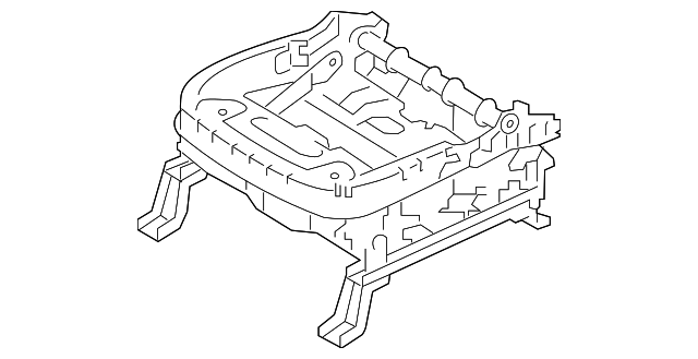 88500-B2000 Деталь SEAT TRACK, LEFT
