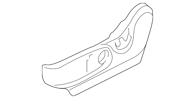 88170-B2000EQ Деталь SIDE SHIELD, LEFT