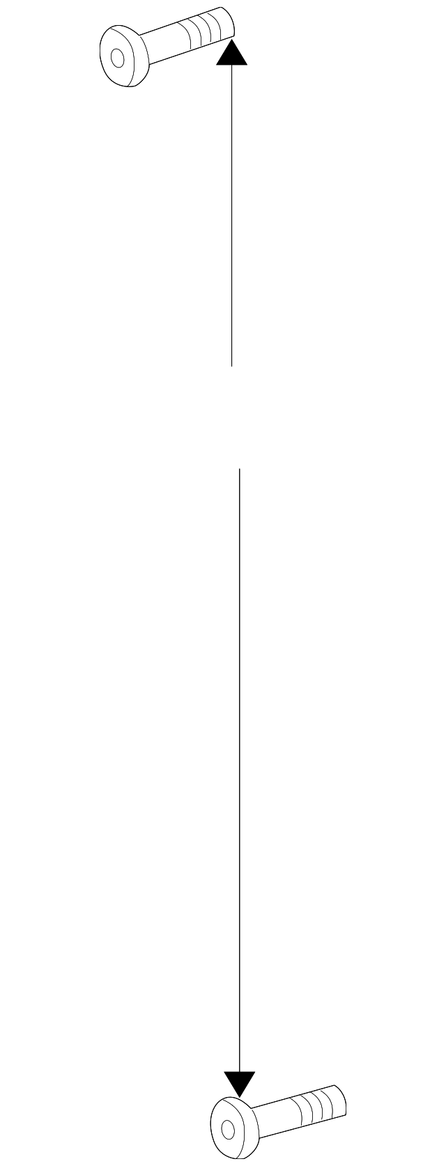 15677020 Деталь BELT & RETRACTOR BOLT, LEFT