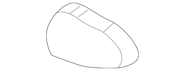15755435 Деталь COVER, LEFT