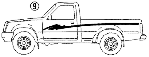 Pickup STRIPE TAPE 3