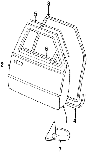 B2300 DOOR & COMPONENTS