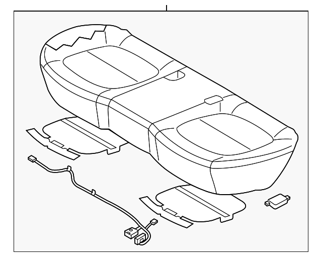 89100-B2230KF6 Деталь CUSHION ASSY