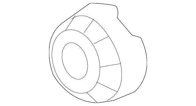 96173-3X700-RA5 Деталь RADIO KNOB