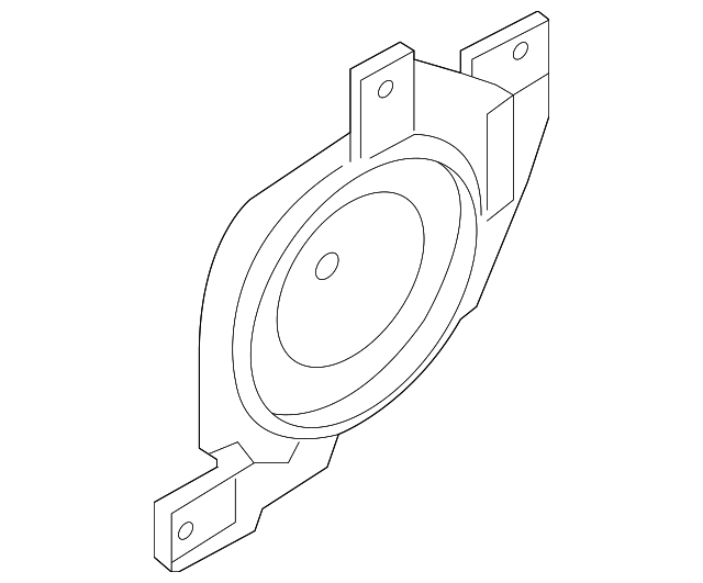 96360-3X000 Деталь REAR SPEAKER, LEFT