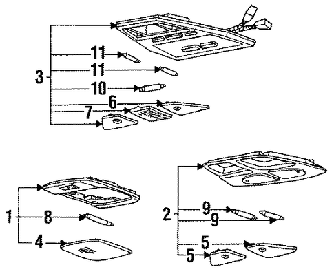 Elantra OVERHEAD LAMPS