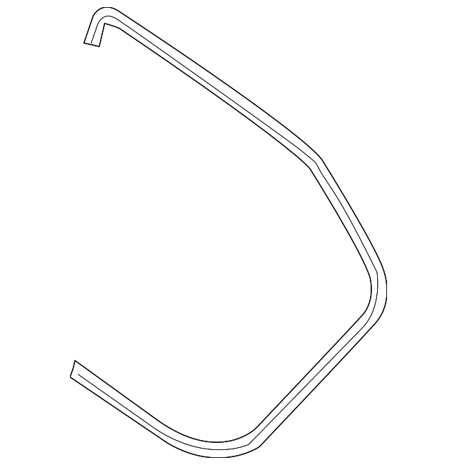 3D7-867-368-D-B41 Деталь SURROUND W'STRIP, RIGHT