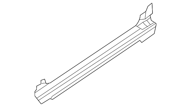 76052-1PA0A Деталь ROCKER PANEL, RIGHT
