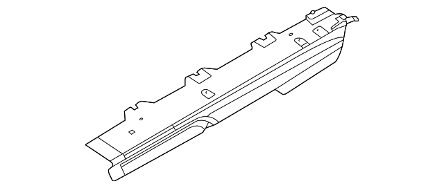 BB5Z-78513A30-A Деталь ROOF RAIL, RIGHT
