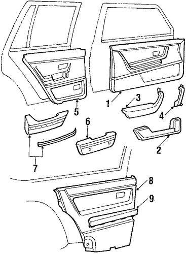 Quantum INTERIOR TRIM