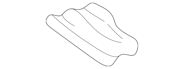 63147-AA010 Деталь ROOF REINF BRACKET, RIGHT