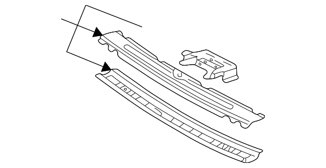 63102-33051 Деталь W'SHIELD HEADER