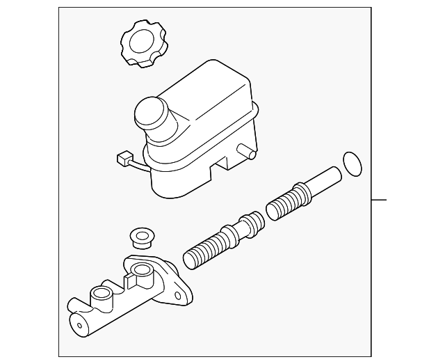 58510-2S200 Деталь MASTER CYLINDER