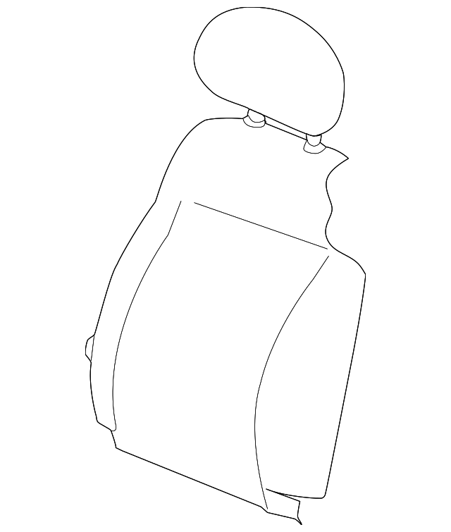 TP781FLAA Деталь SEAT BACK COVER, RIGHT
