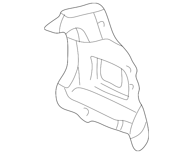 61621-33904 Деталь TAIL LAMP POCKET, RIGHT
