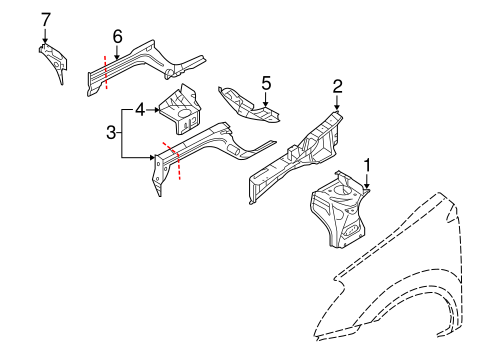 Rogue Select STRUCTURAL COMPONENTS & RAILS