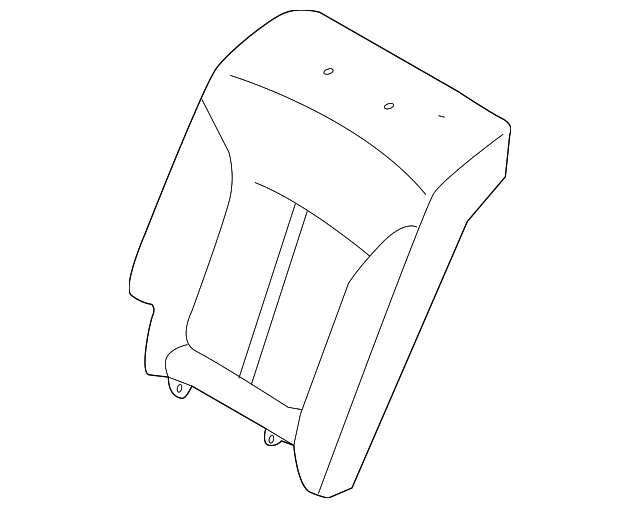 89360-3T450KER Деталь SEAT BACK COVER