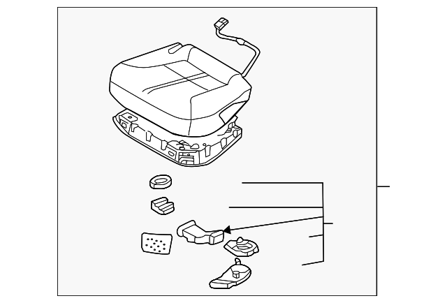 89100-3T930KEH CUSHION ASSY