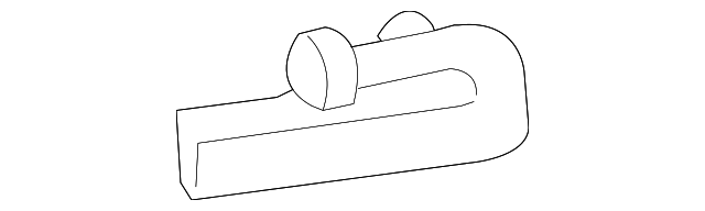 73371-AE010-B2 Деталь BELT & RETRACTOR HANGER, RIGHT