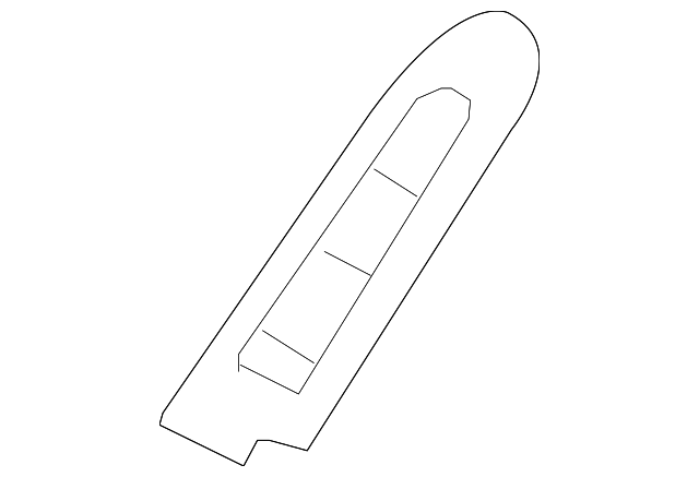 15867893 Деталь SWITCH BEZEL, LEFT