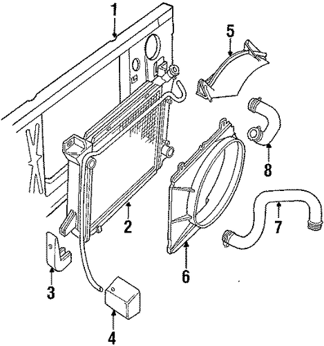 Bronco RADIATOR & COMPONENTS 2