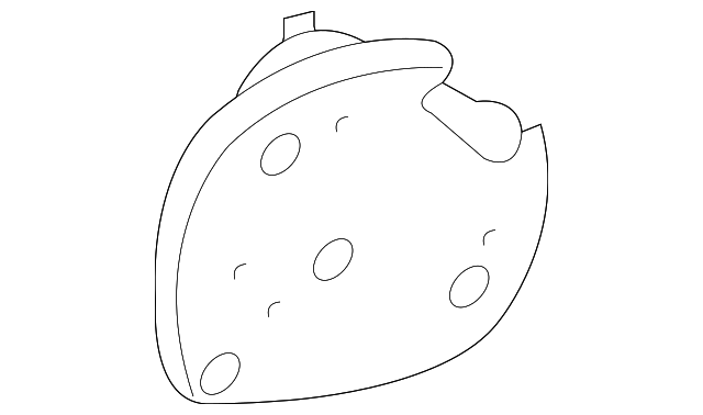 5C2Z-17D696-A Деталь ADJUST MOTOR, RIGHT