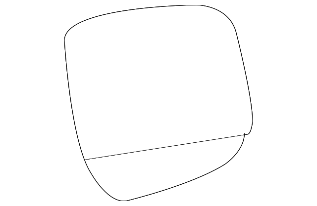 7C2Z-17K707-A Деталь MIRROR GLASS, RIGHT