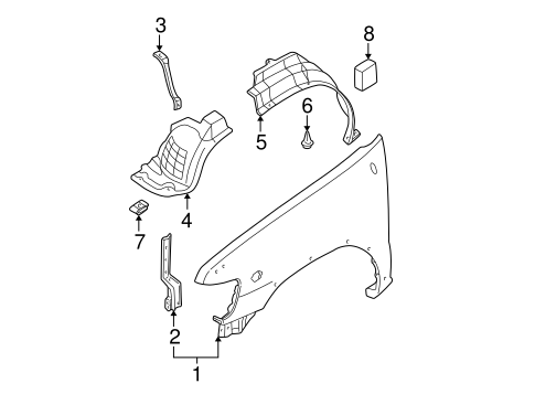 Pathfinder FENDER & COMPONENTS