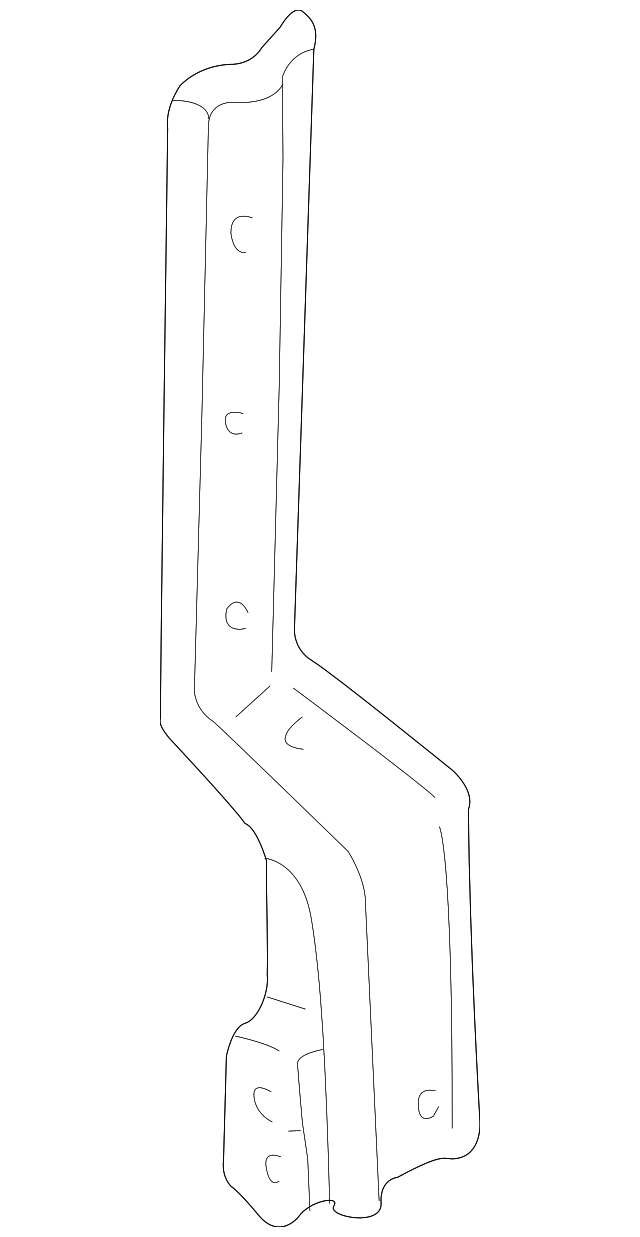 63140-2W100 Деталь FENDER BRACKET, RIGHT