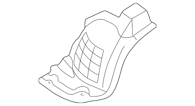 63845-2W100 Деталь LINER EXTENSION, LEFT