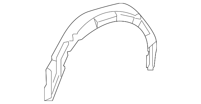 906-630-38-40 Деталь INNER WHEELHOUSE, RIGHT