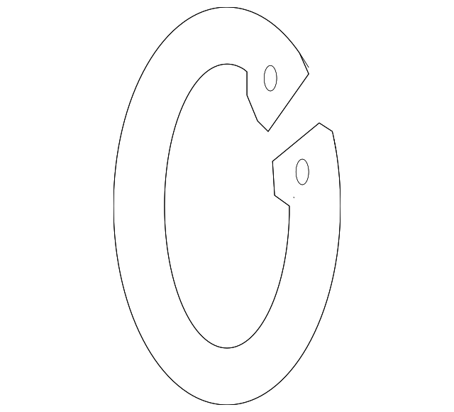 9521386Z00 Деталь PULLEY RETAINER RING