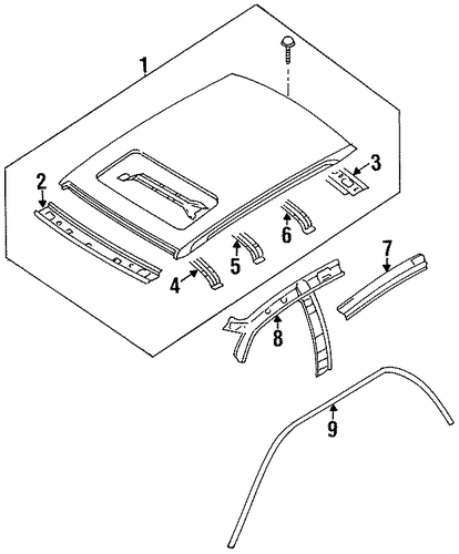 Sentra ROOF & COMPONENTS
