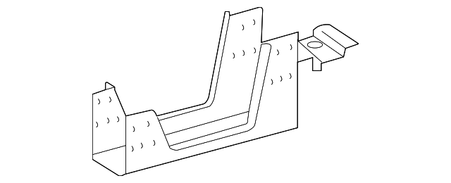 5104033AA Деталь OUTER REINF, RIGHT